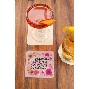 Pretty Sweary Table Coasters