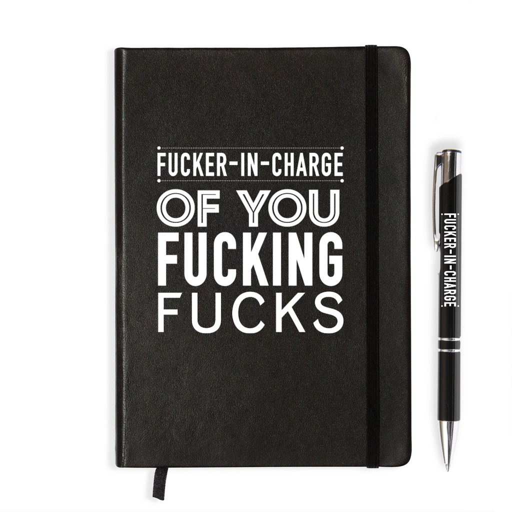 Fucker in Charge Stationery Pack