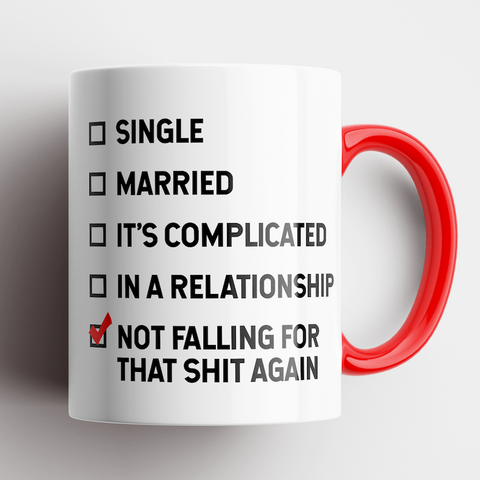 Image of Slightly Fucked Relationship Options Mug