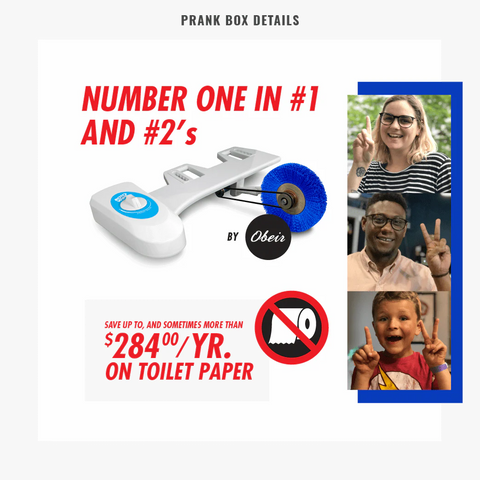 Image of Roto Wipe prank Gift Box