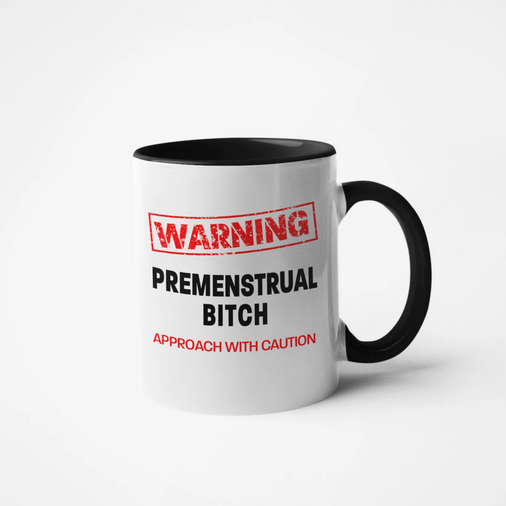 Slightly Fucked WARNING - Approach With Caution Mug