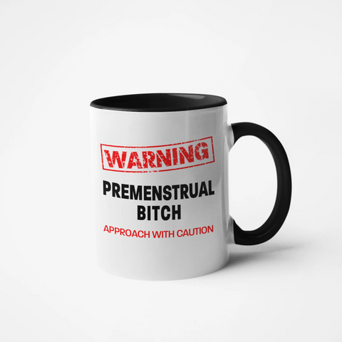 Image of Slightly Fucked WARNING - Approach With Caution Mug