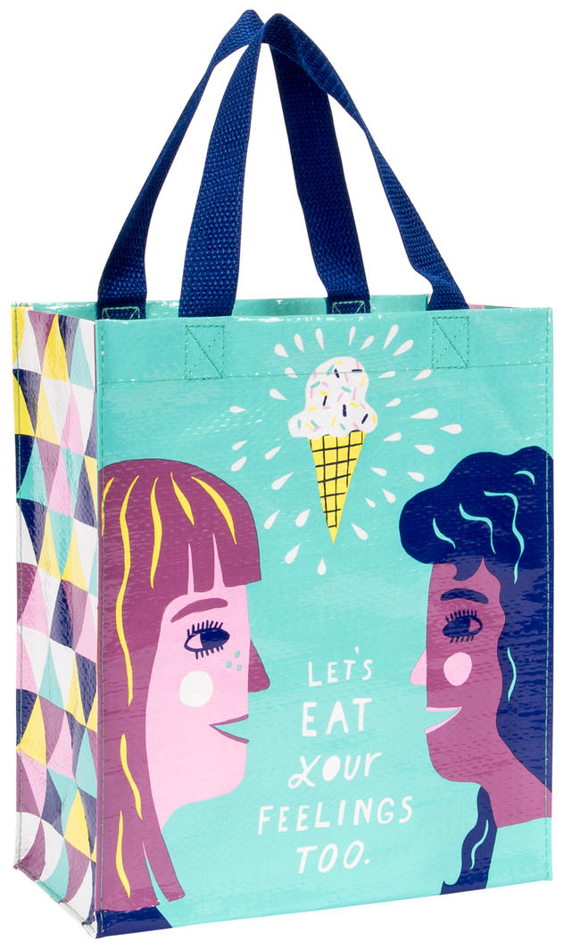 Let&#39;s Eat Your Feelings Too Handy Tote Bag