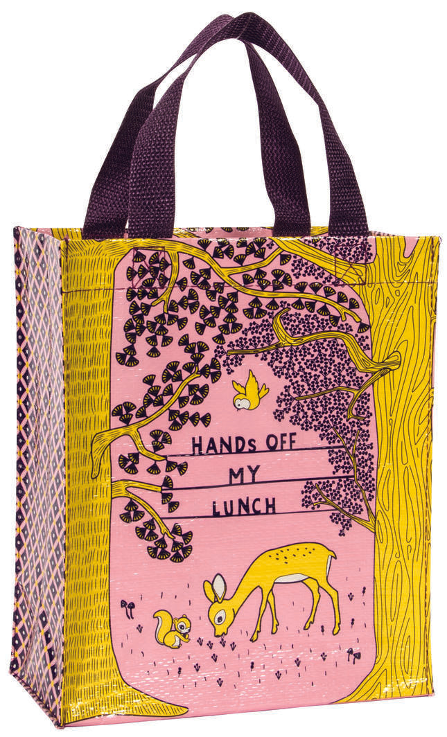 Hands Off My Lunch Handy Tote Bag