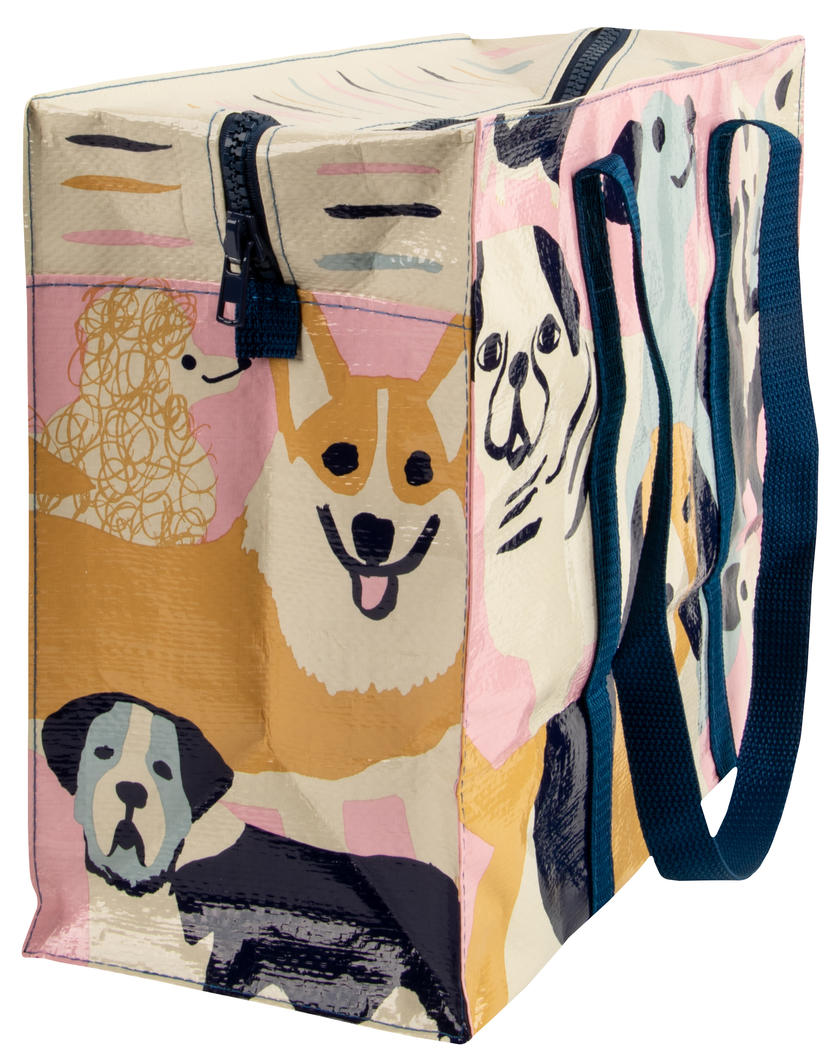Happy Dogs Shopping Bag/Shoulder Tote