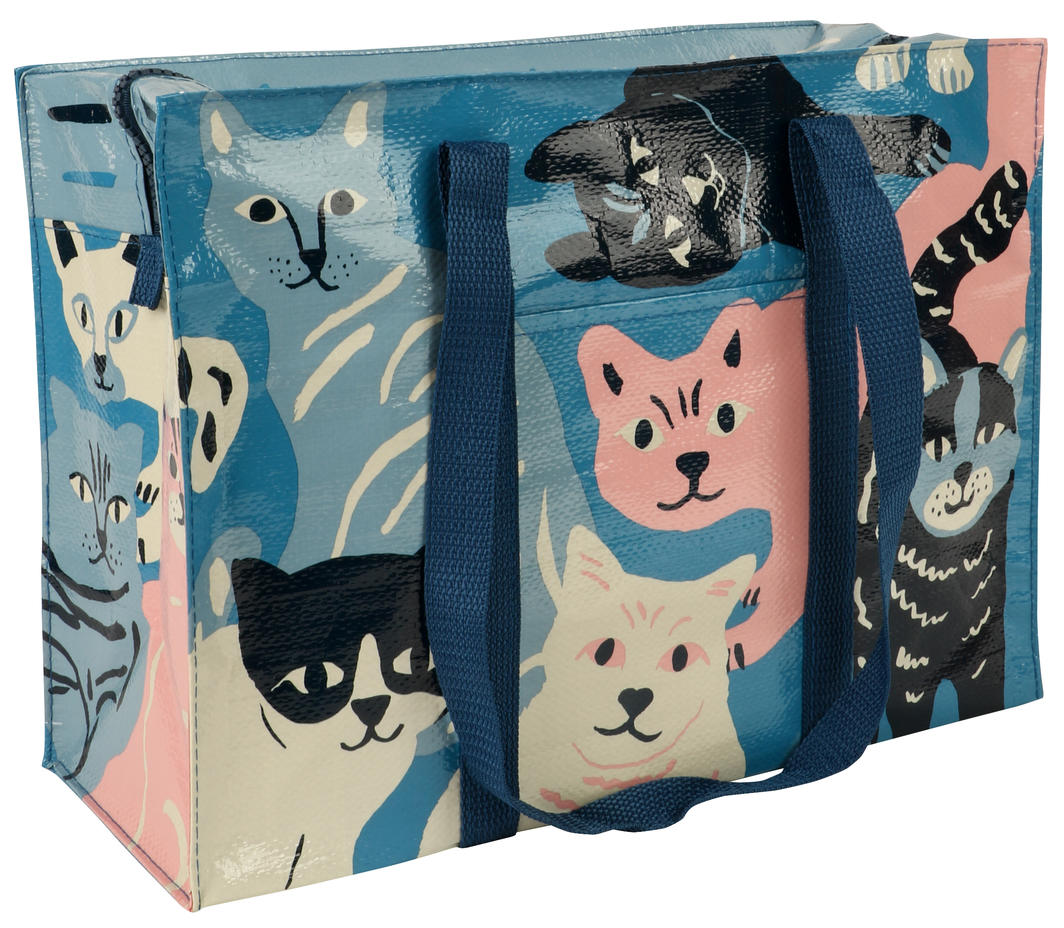 Happy Cats Shopping Bag/Shoulder Tote