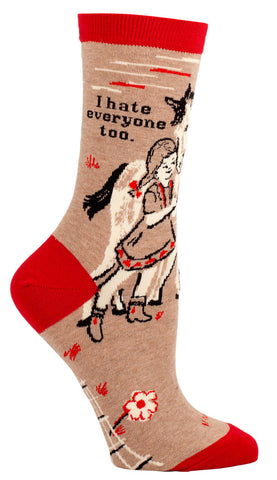 Image of I Hate Everyone Too Women's Socks