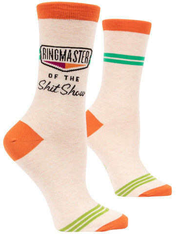 Image of Ringmaster of The Shit Show Womens Socks