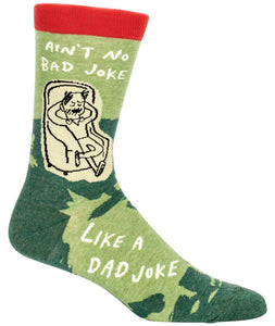 Aint No Bad Joke Like A Dad Joke Men's Socks