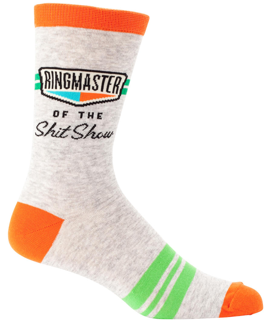 Ringmaster of The Shit Show Men&#39;s Socks