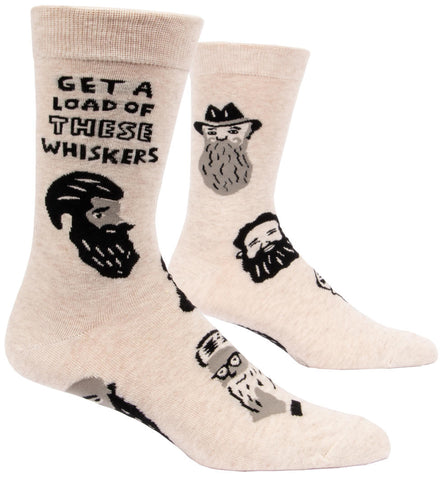 Image of Get a Load of These Whiskers Men's Socks