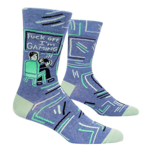 Fuck Off, I'm Gaming Men's Socks