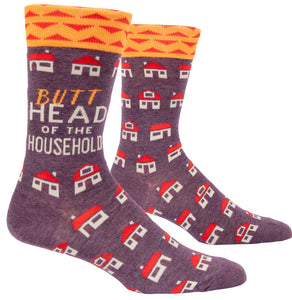 Butthead of the Household Men's Socks