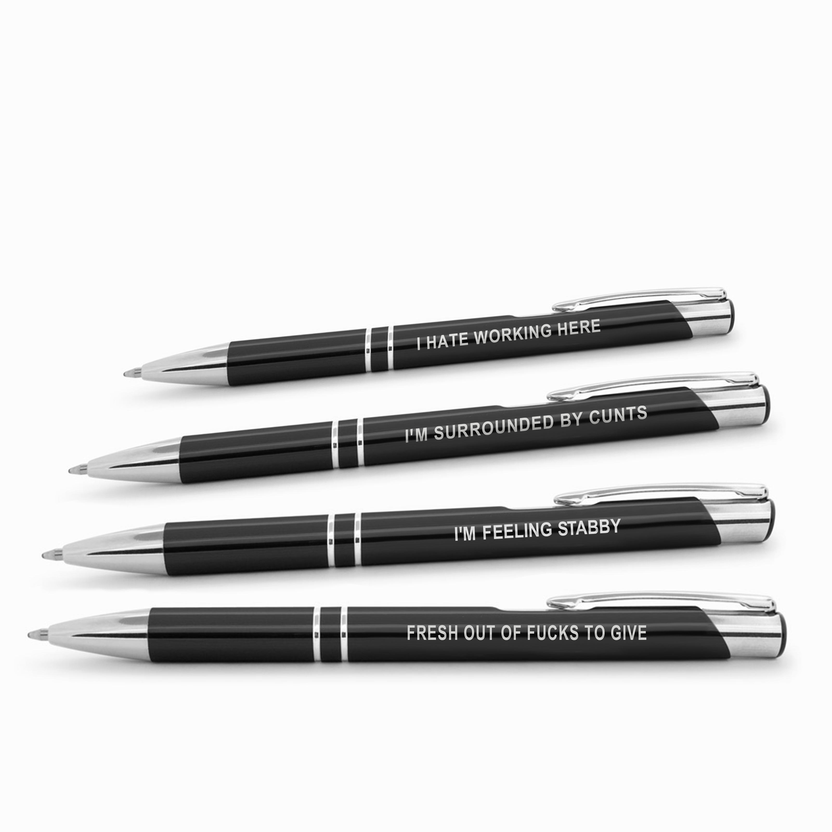 SWEARY PENS / Funny Rude Pens / Adults Only / I'm Surrounded by Cnts 