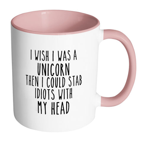 I Wish I Was a Unicorn Mug-Drinkware-Far Kew Emporium