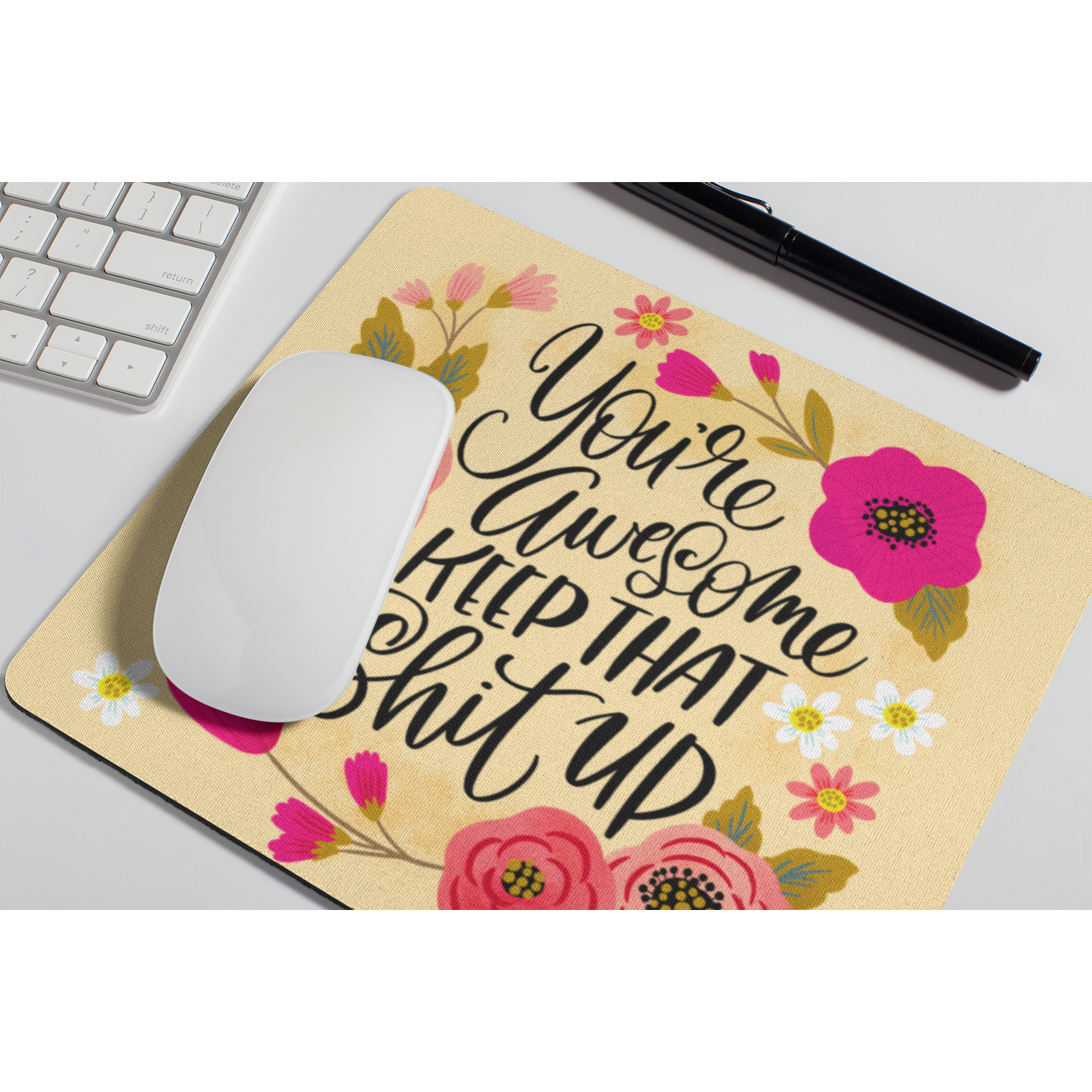 Crazy Mouse Pad Reagan Bush 84 Campaign Mouse Pad Office Desk Mat Funny