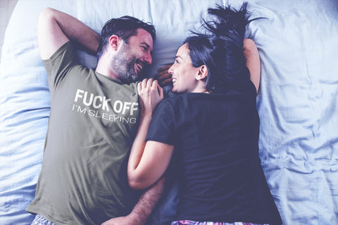 Fuck Off, I'm Sleeping Men's/Unisex T-Shirt