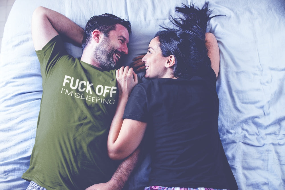 Fuck Off, I&#39;m Sleeping Men&#39;s/Unisex T-Shirt
