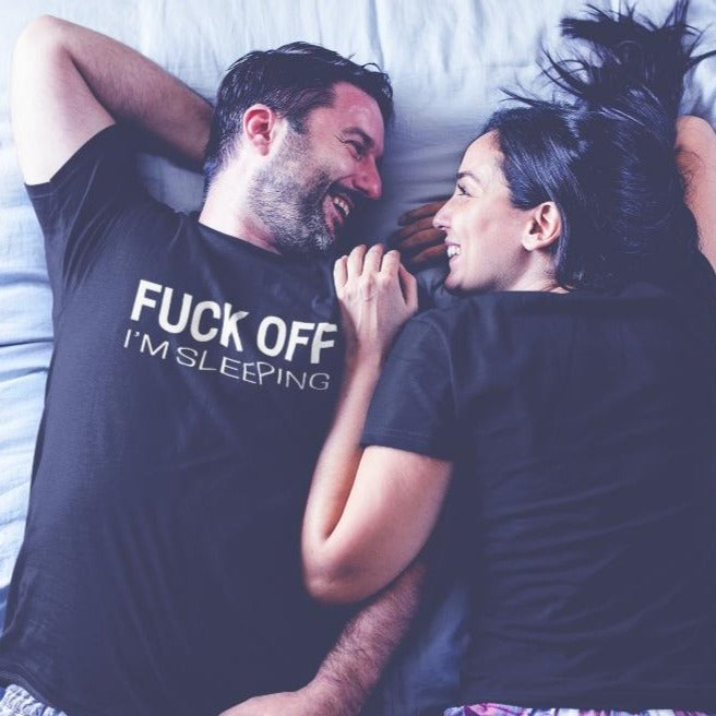 Fuck Off, I&#39;m Sleeping Men&#39;s/Unisex T-Shirt