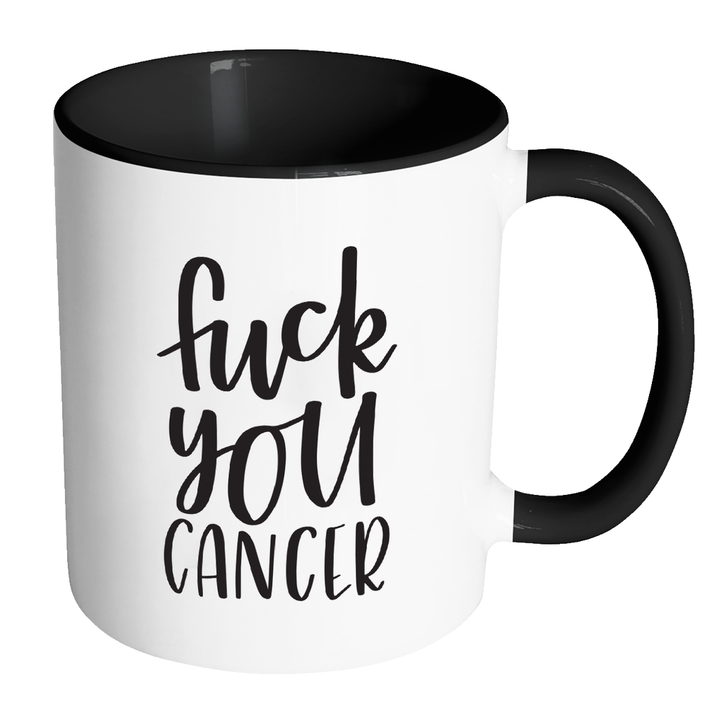 Fuck You Cancer Mug-Drinkware-Far Kew Emporium