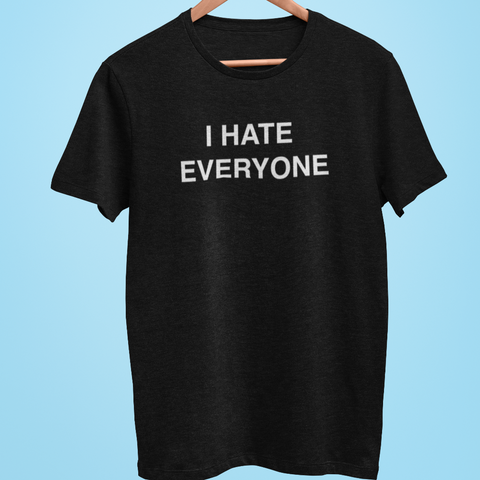 Image of I Hate Everyone Men's/Unisex T-Shirt PG Rated