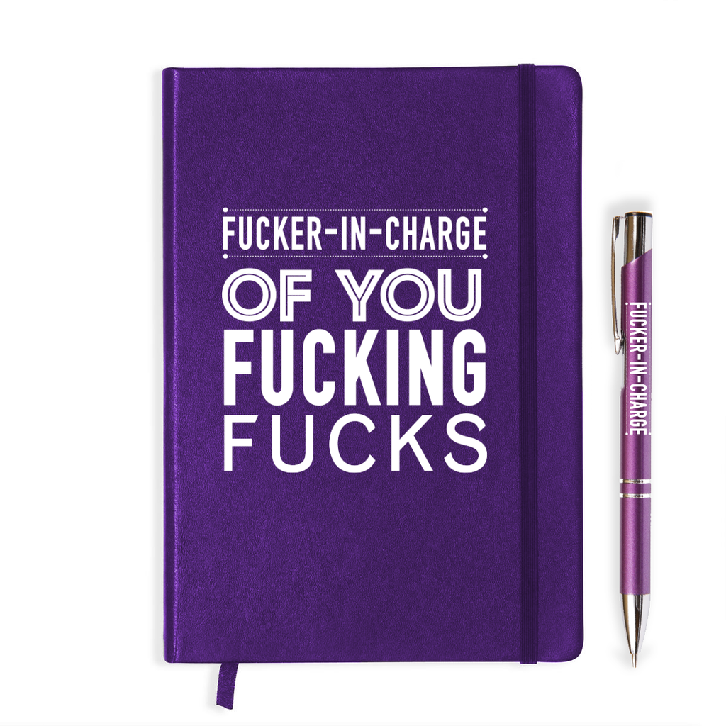 Fucker in Charge Stationery Pack